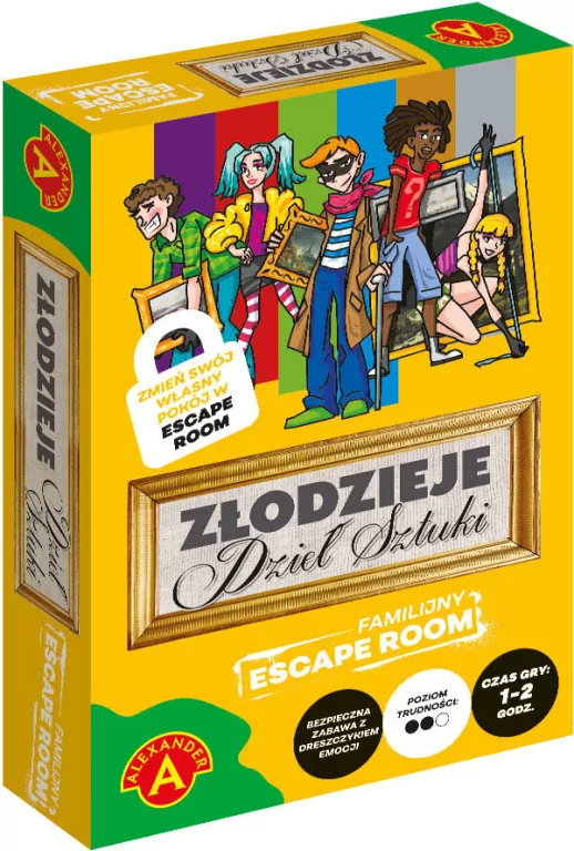 Złodzieje dzieł sztuki. Escape Room - tantis.pl