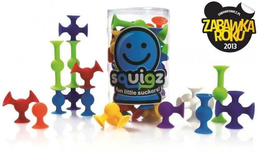 Przyssawki Squigz. Klocki 22 elementy - tantis.pl