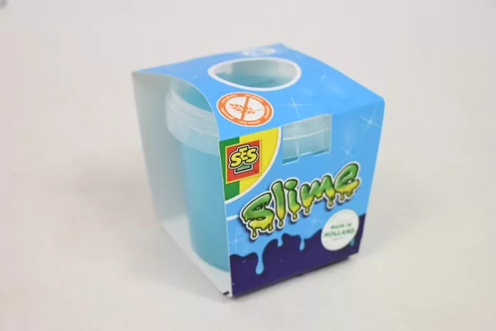 Slime niebieski brokat 140g - tantis.pl