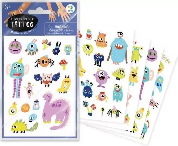 Tatuaże. Monsters at the party - tantis.pl