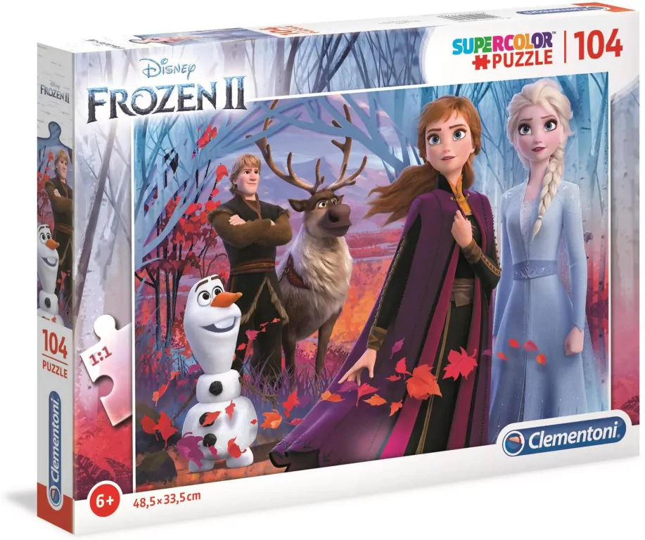 Puzzle 104. Super Kolor. Frozen 2. 27274 - tantis.pl