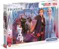 Puzzle 104. Super Kolor. Frozen 2. 27274 - tantis.pl