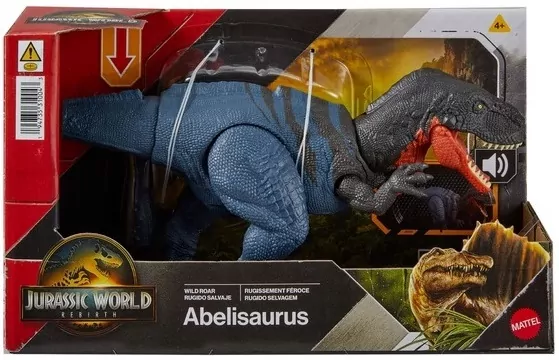 Jurassic World Abelisaurus Ryczący dinozaur JGB91 - tantis.pl
