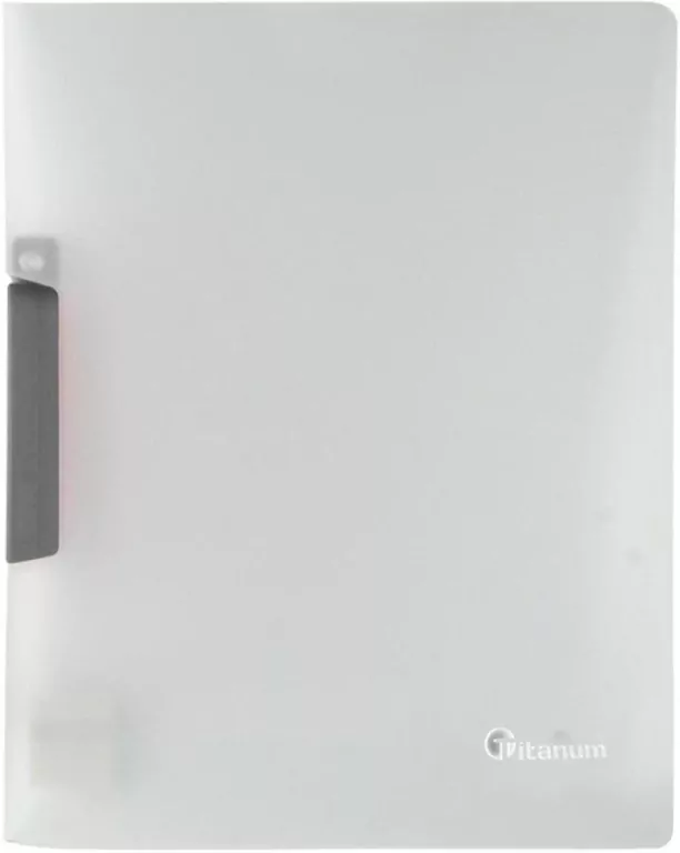 Skoroszyt z klipem A4 szary - tantis.pl