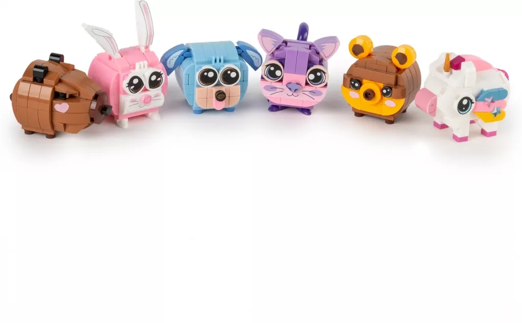 Klocki snapets kapibara brązowa KIDEA - tantis.pl