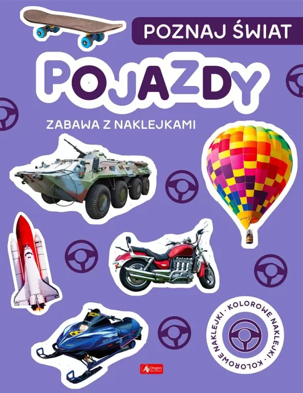 Poznaj świat. Zabawa z naklejkami. Pojazdy - tantis.pl