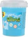 Slime niebieski brokat 470g - tantis.pl