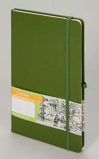 Antra. Notes A5 Kratka Romantyzm Khaki - tantis.pl
