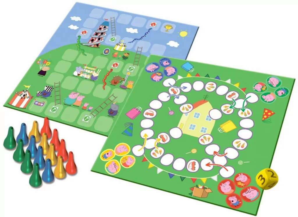 Świnka Peppa Gra 2w1 - tantis.pl