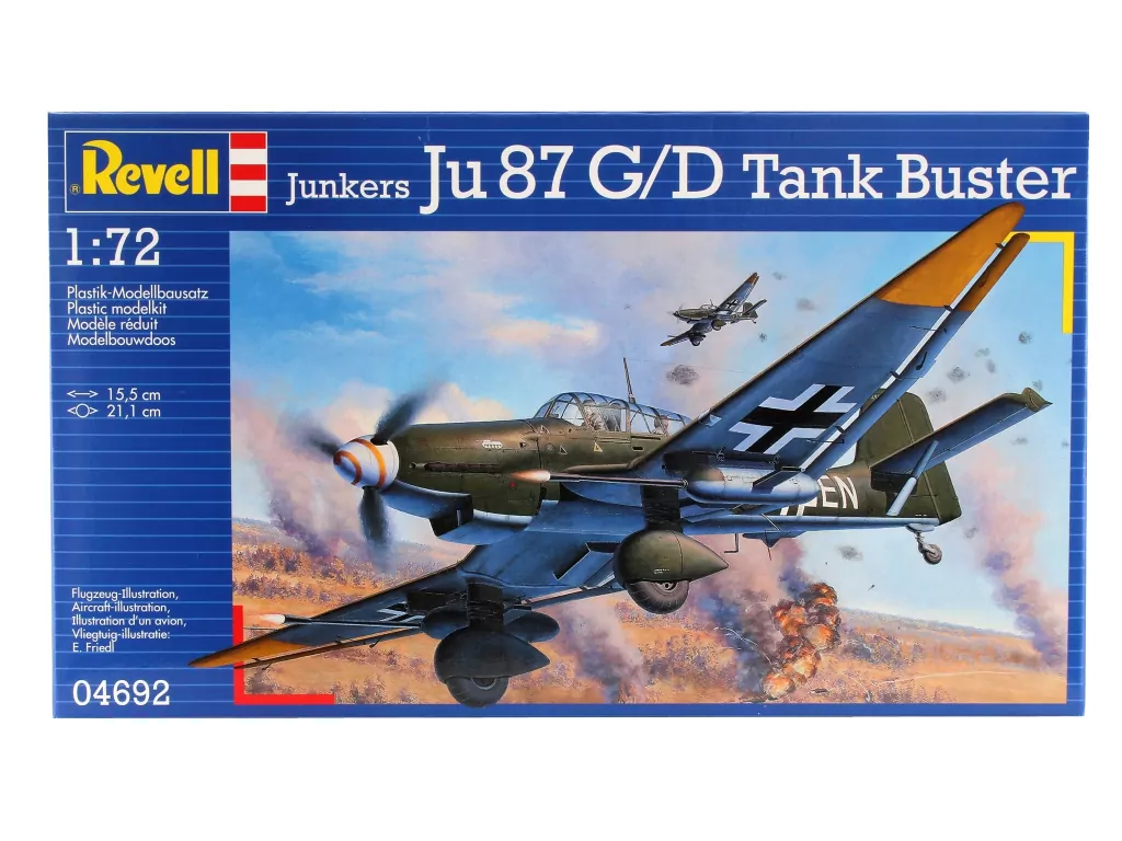 Samolot Junkers Ju 87 G/D Tank Buster - tantis.pl