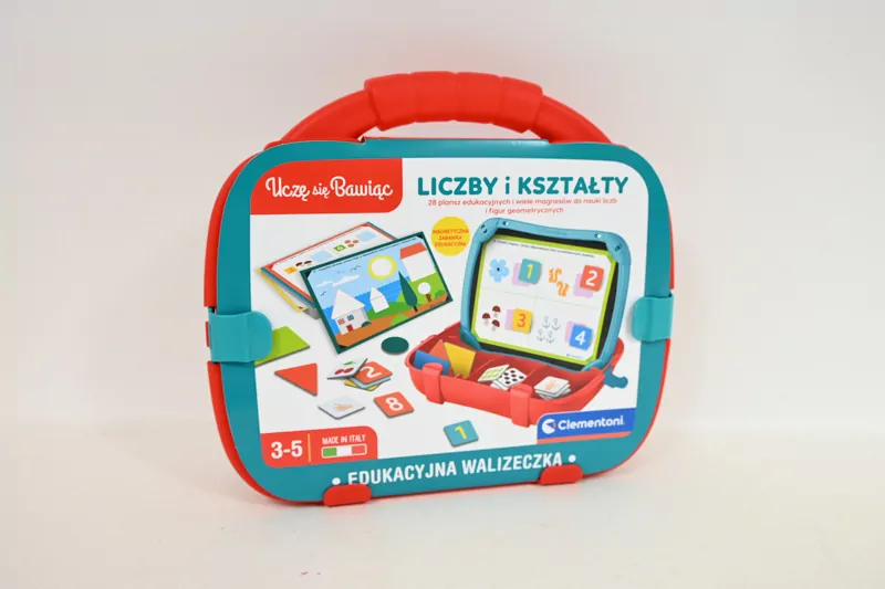 Walizeczka edukacyjna kształty i liczby - tantis.pl