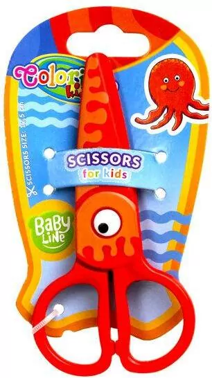 Nożyczki plastikowe z oczkiem 12,5 cm - tantis.pl