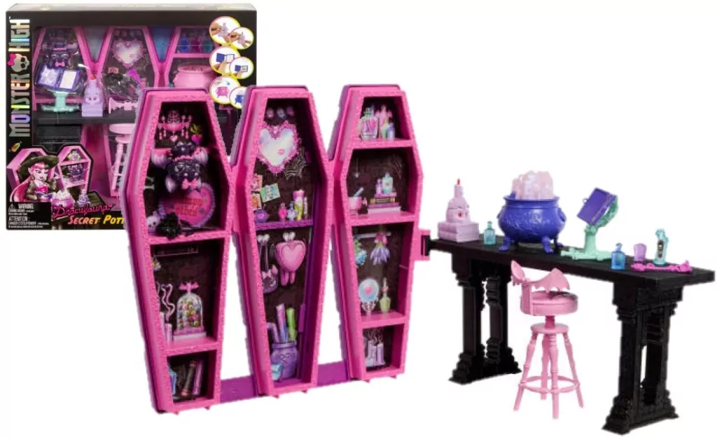 Monster High Draculaura Pokój ukrytych eliksirów