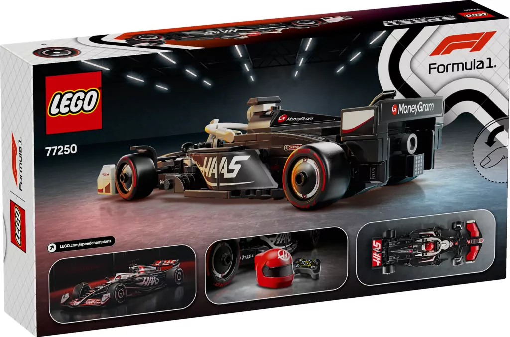 LEGO® Speed Champions. Bolid F1® MoneyGram Haas Team VF-24 77250 - tantis.pl