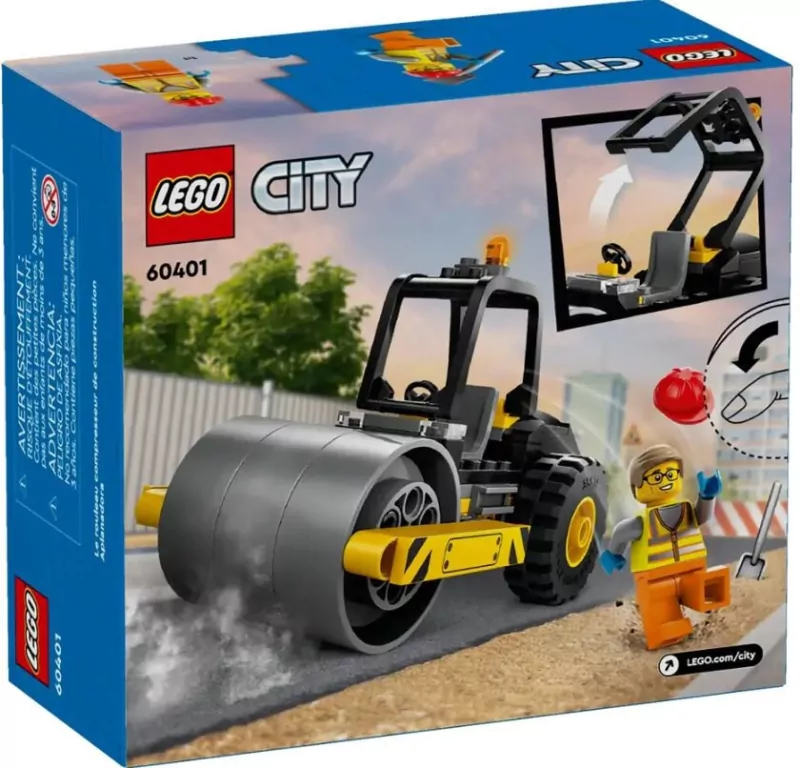 LEGO® City. Walec budowlany 60401 - tantis.pl