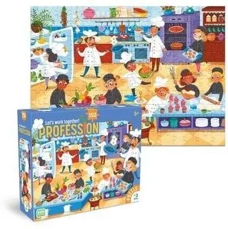 Puzzle 150 Zawody - Szef kuchni - tantis.pl