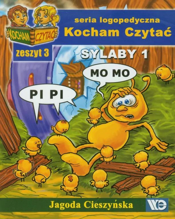 Sylaby 1. Kocham Czytać. Seria logopedyczna. Zeszyt 3 - tantis.pl