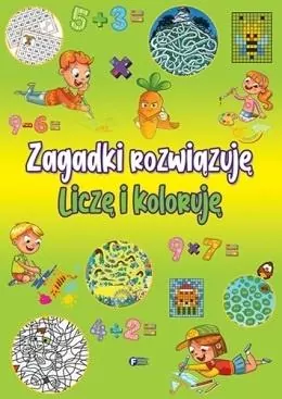Zagadki rozwiązuję. Liczę i koloruję - tantis.pl