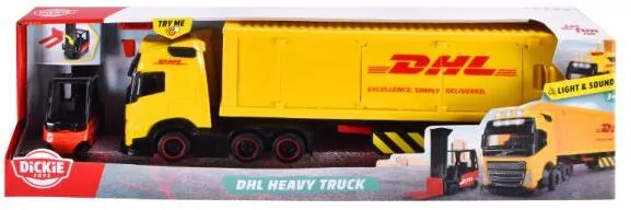 City ciężarówka z naczepą DHL 35cm - tantis.pl