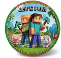 STAR piłka 23cm Lets Play Minecraft 11/3359 33593 - tantis.pl