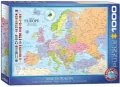 Puzzle 1000. Mapa Europy - tantis.pl