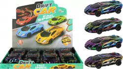 AUTO WYSCIG DRIFT P/B 16CM MIX4MC DISP 8/144/288