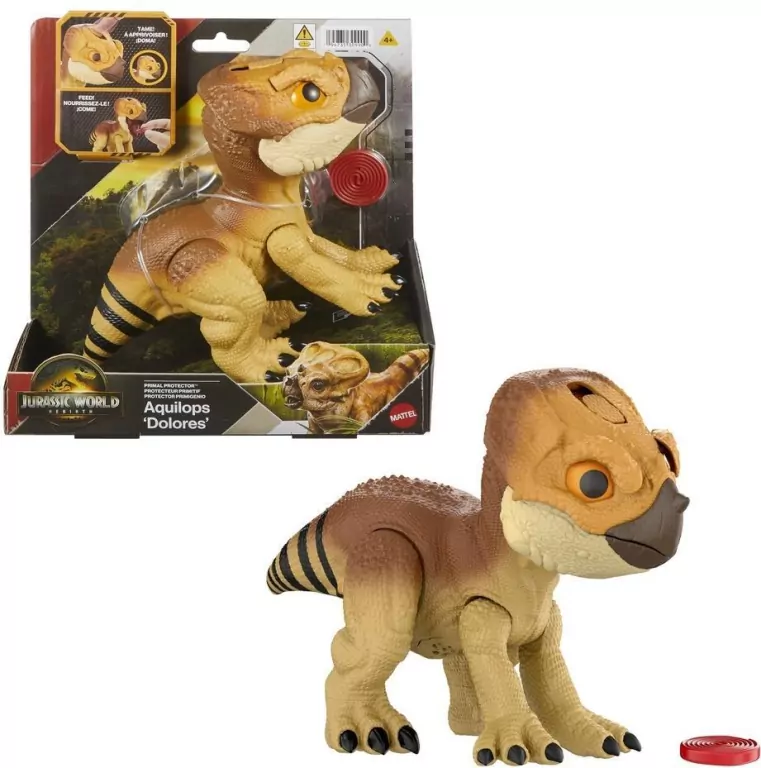 Jurassic World Aquilops Interaktywny dinozaur - tantis.pl