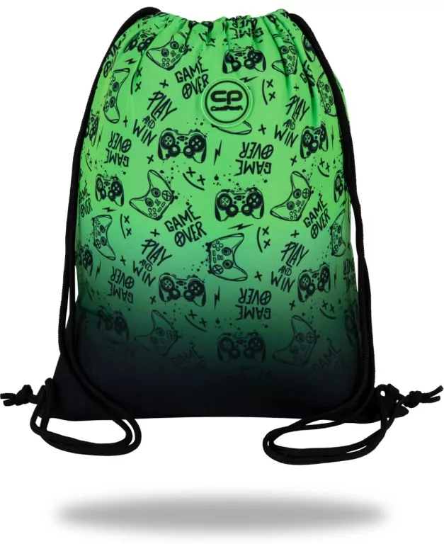 Worek na buty Coolpack First Game Over Gradient Green - tantis.pl