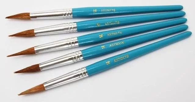 Pędzel okrągły nr 14 12 szt - tantis.pl