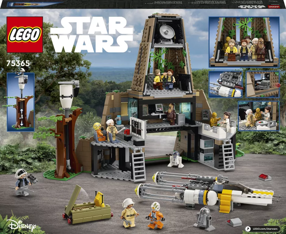 LEGO® Star Wars™. Baza Rebeliantów na Yavin 4. 75365 - tantis.pl