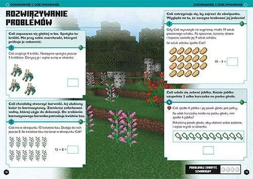Minecraft. Matematyka. Megazadania. 7+ - tantis.pl