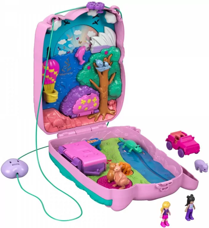 Kompaktowa torebka, zestaw do zabawy Polly Pocket - tantis.pl