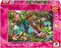 Puzzle PQ 1000 Kolorowe kolibry G3 - tantis.pl