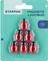 Magnesy. Biedronki 6 sztuk - tantis.pl