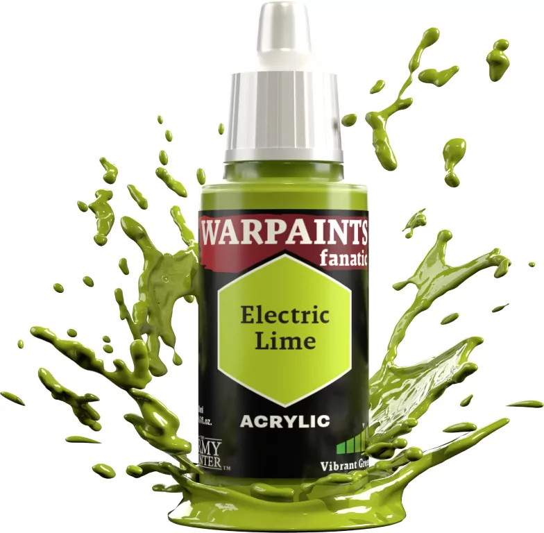 The Army Painter: Warpaints - Fanatic - Electric Lime - tantis.pl