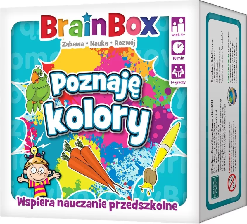 Poznaję kolory. BrainBox - tantis.pl