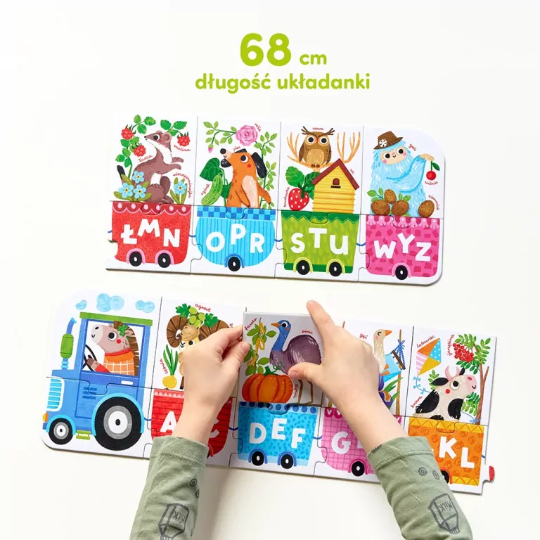 CzuCzu. Literkowy Traktor. 3+ - tantis.pl
