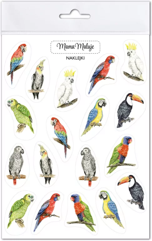 Naklejki Papugi - tantis.pl