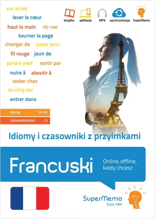 Francuski. Idiomy i czasowniki z przyimkami - tantis.pl
