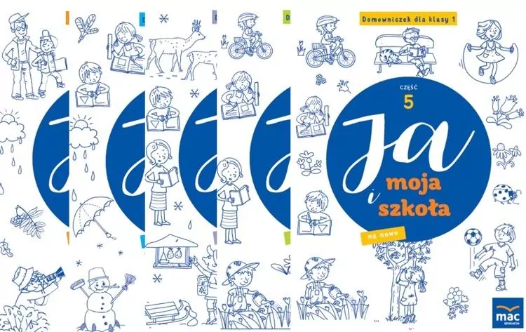 Ja i moja szkoła na nowo. Domowniczek 1. Część 1-5. Szkoła podstawowa - tantis.pl