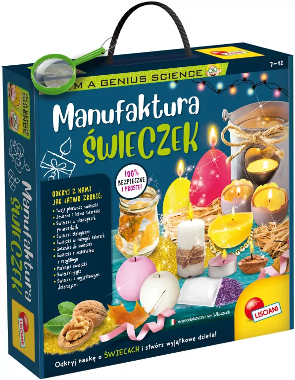 Manufaktura świeczek. Mały Geniusz - tantis.pl