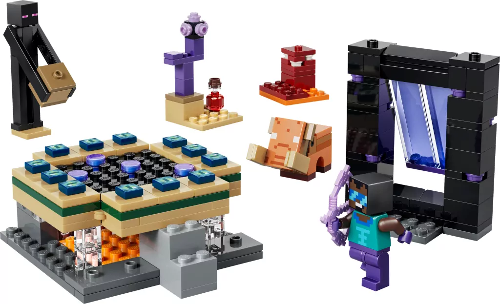 LEGO® Minecraft. Podróż przez portal netheru 21584 - tantis.pl