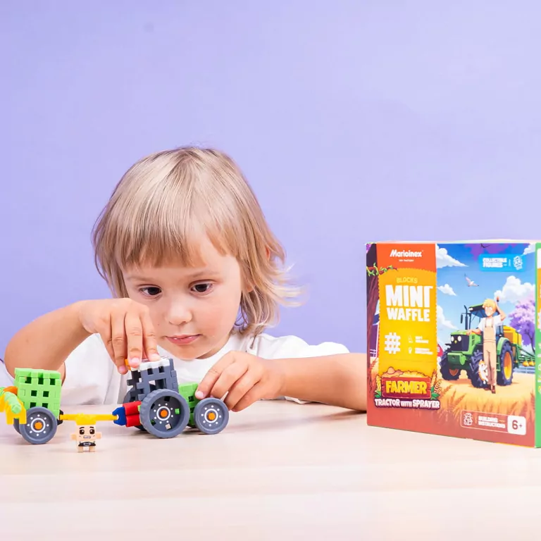 Mini Waffle - Farmer - Traktor z opryskiwaczem - tantis.pl