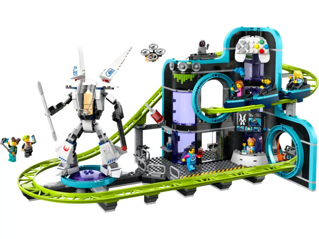 LEGO® City. Park Świat Robotów z rollercoasterem 60421 - tantis.pl
