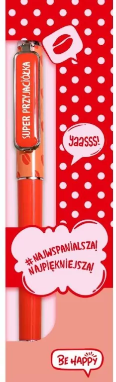 Długopis Pop Art - Super Przyjaciółka - tantis.pl