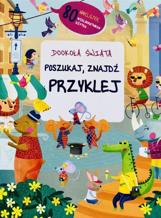 Poszukaj, znajdź i przyklej. Dookoła świata - tantis.pl