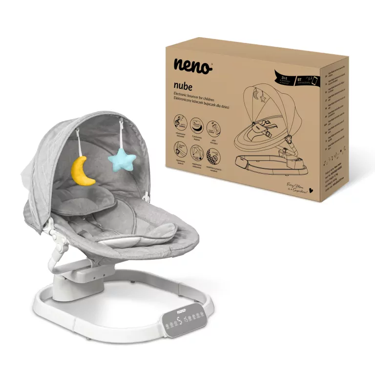 NENO Nube elektroniczny leżaczek-bujaczek - tantis.pl