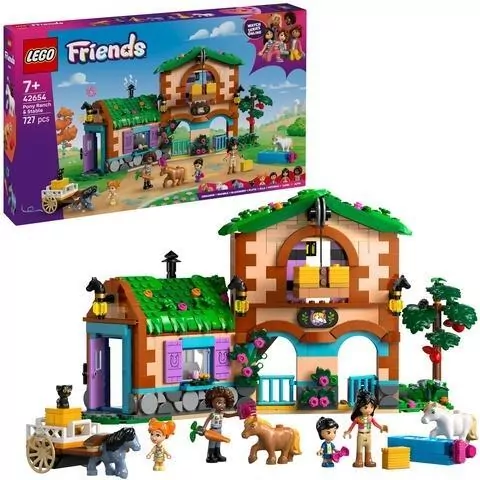 LEGO(R) FRIENDS 42654  Ranczo kucyków i stajn - tantis.pl