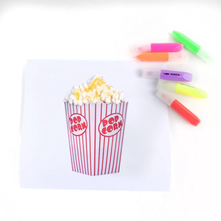 Popcorn żel 6 kolorów - tantis.pl