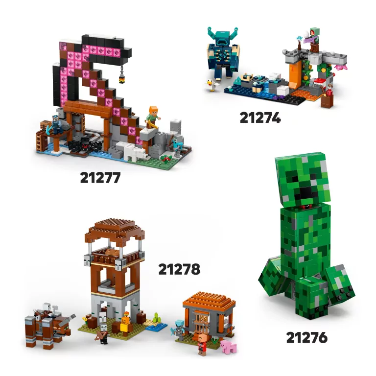LEGO® Minecraft. Wieża Endermana. 21279 - tantis.pl